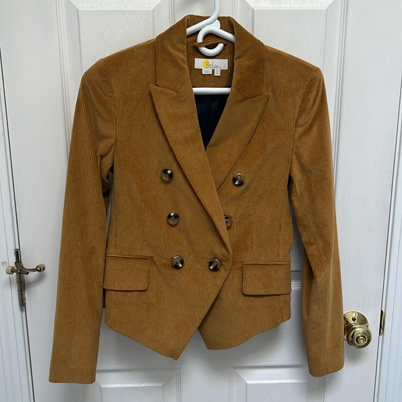 Boden Double Breasted Corduroy Blazer - Picture 1 of 9